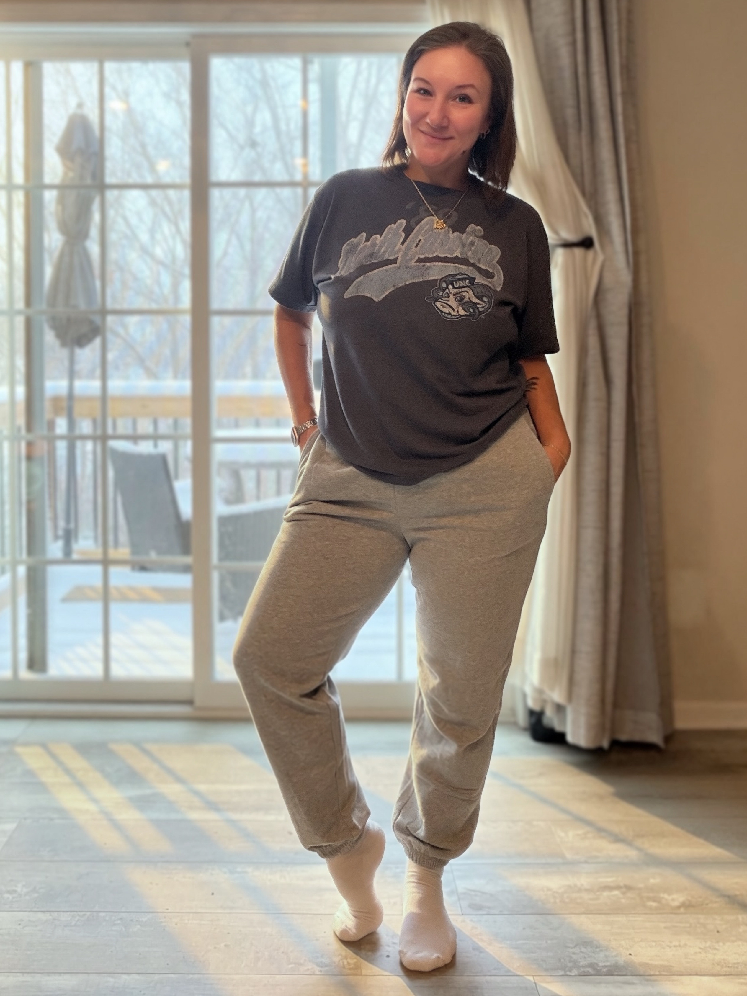 The perfect stuck inside snow day pants from Old Navy and they are on sale now! 

 #LTKdayinmylife #LTKmomlife #LTKActive