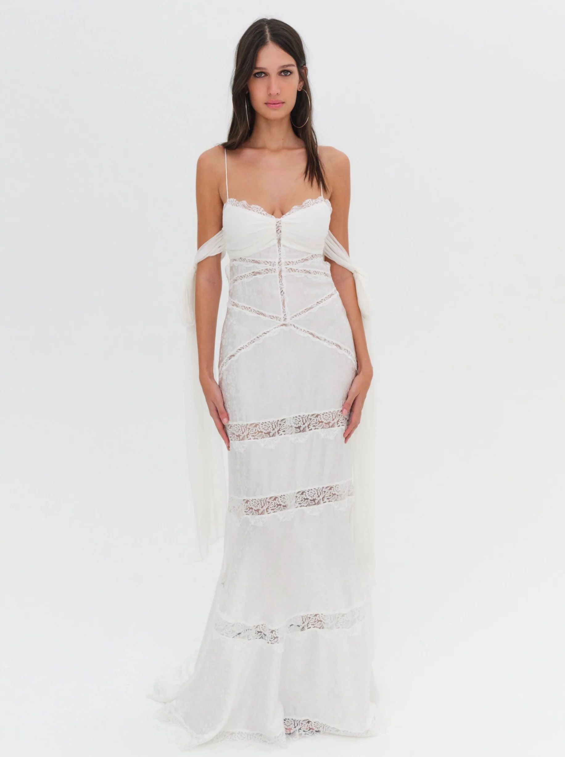 Rita Lace Gown | For Love & Lemons