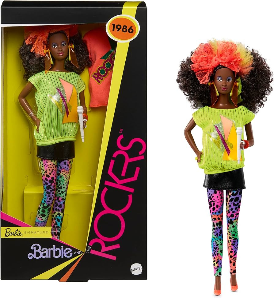 Barbie Signature Doll, and The Rockers Collectible Repro Deedee Doll, 40th Anniversary of 1986 Li... | Amazon (US)