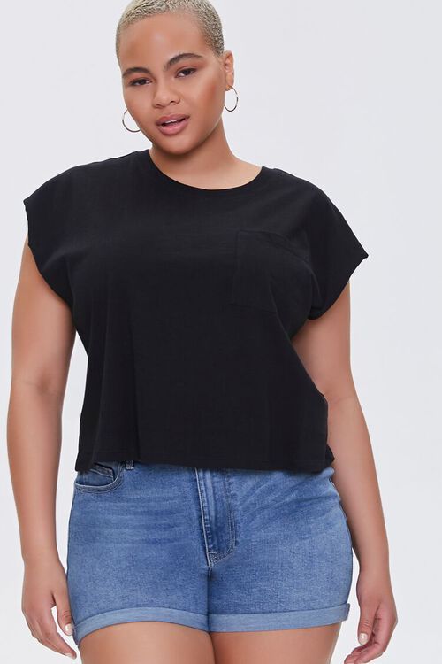 Plus Size Boxy Muscle Tee | Forever 21 (US)