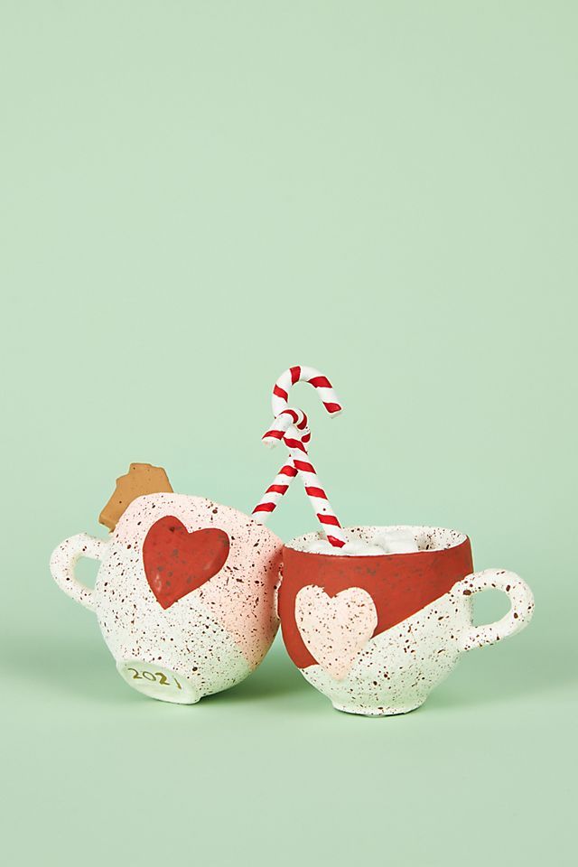 Peppermint Latte Ornament | Anthropologie (US)