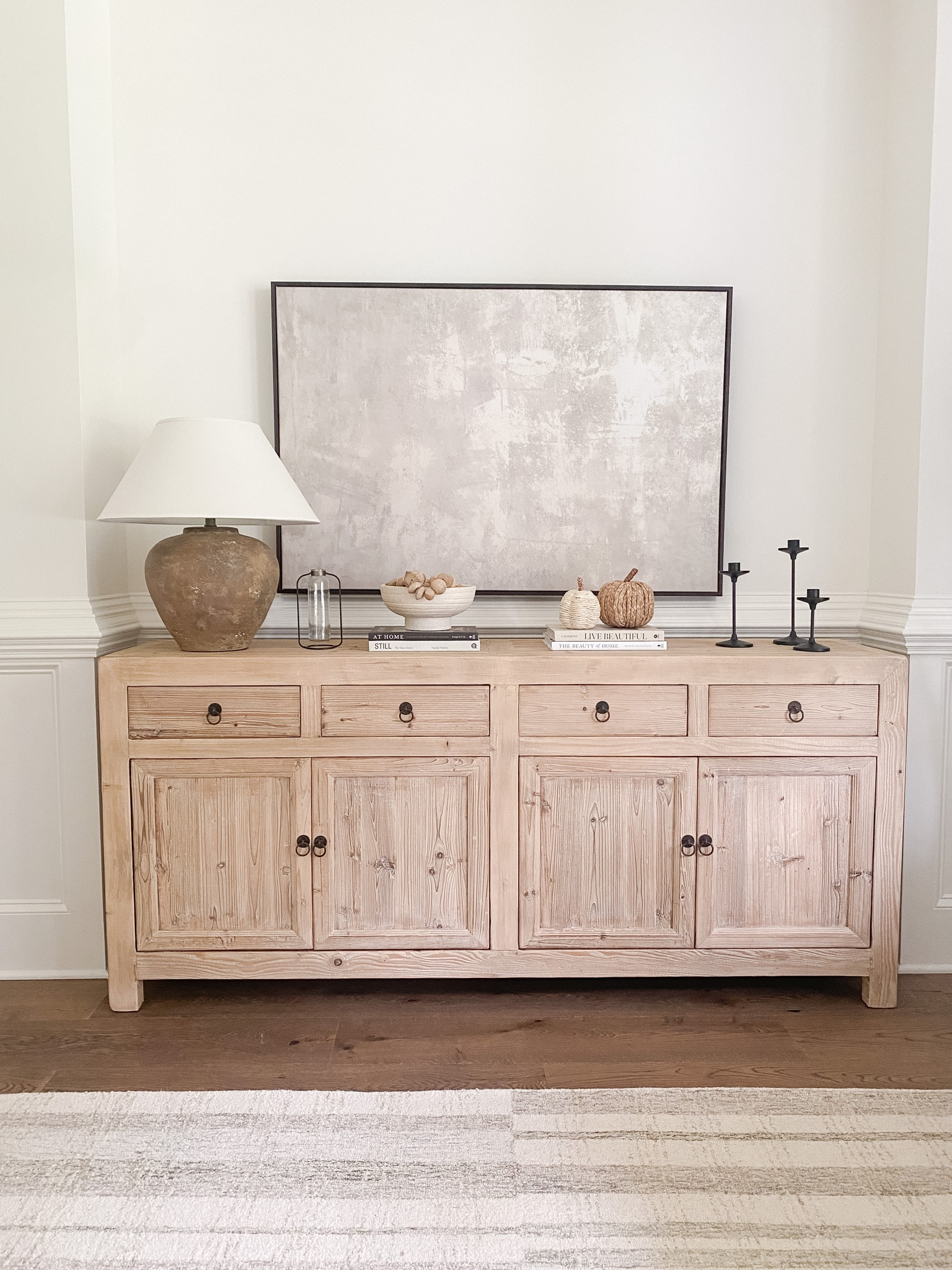 Table lamp on sale for 20% off. Neutral decor. Console table styling. 

#LTKhome