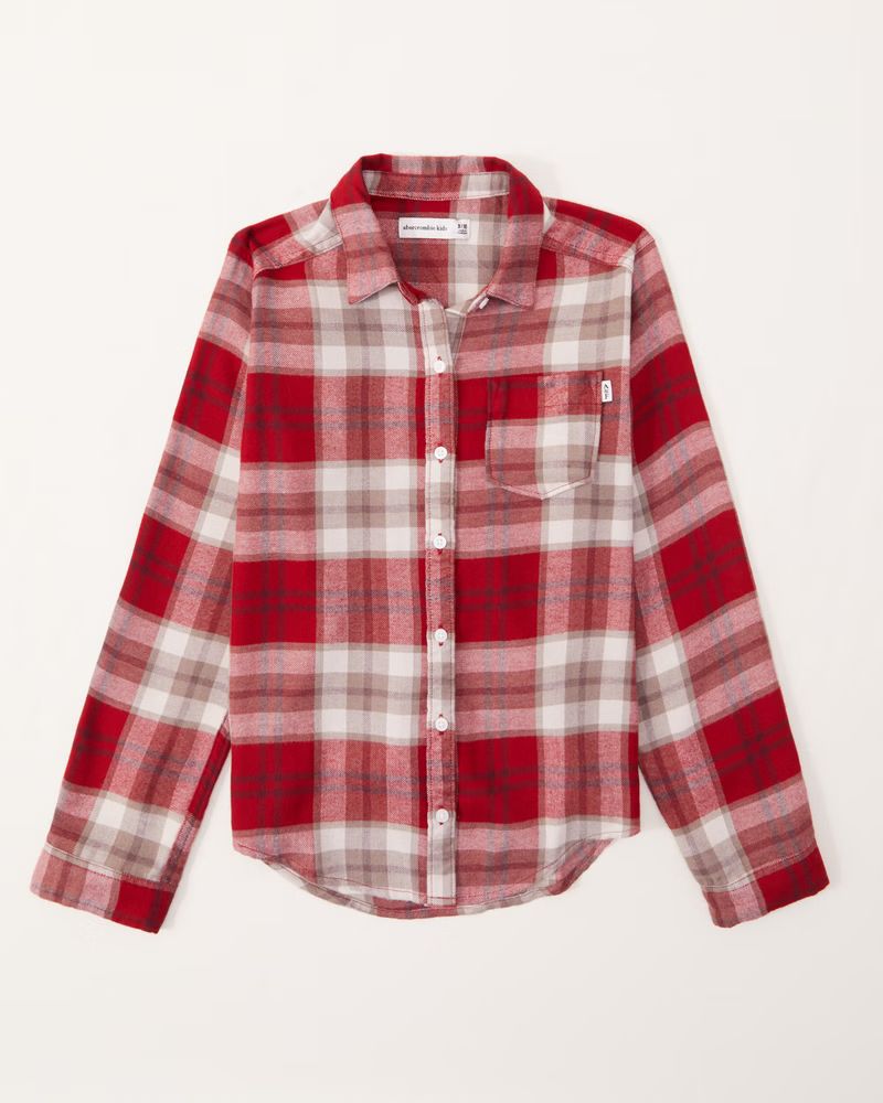 girls classic flannel | girls | Abercrombie.com | Abercrombie & Fitch (US)