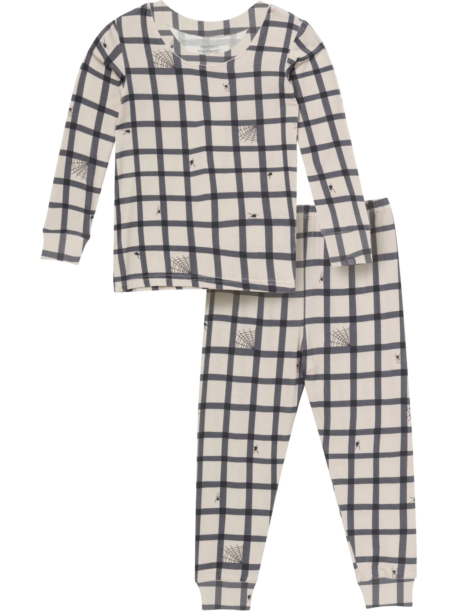 Modern Moments by Gerber Gender Neutral Tight Fitting Halloween Pajama Set, 2-Piece, Sizes 6 - 12 | Walmart (US)