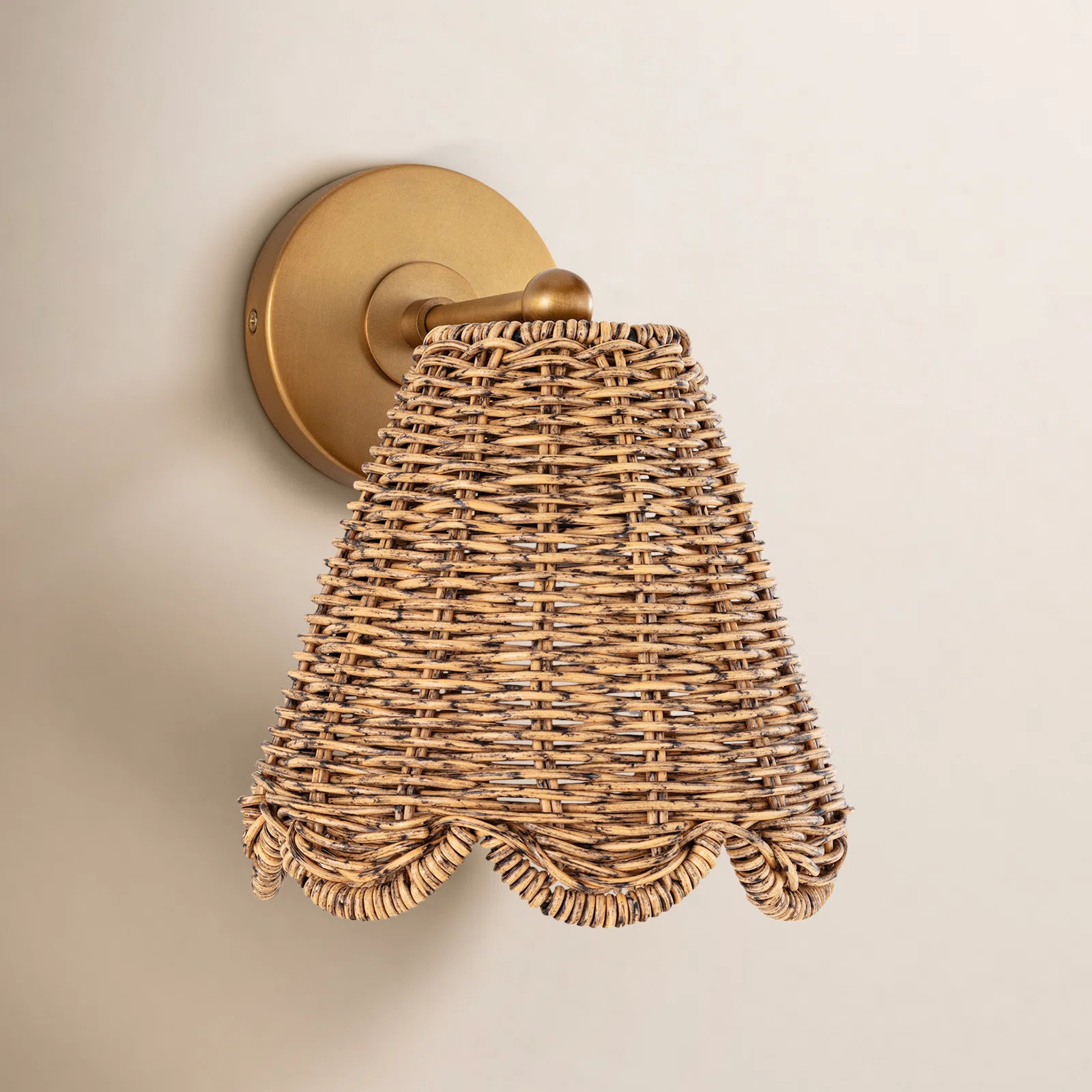 Kismet Single Light Dimmable Armed Sconce | Birch Lane