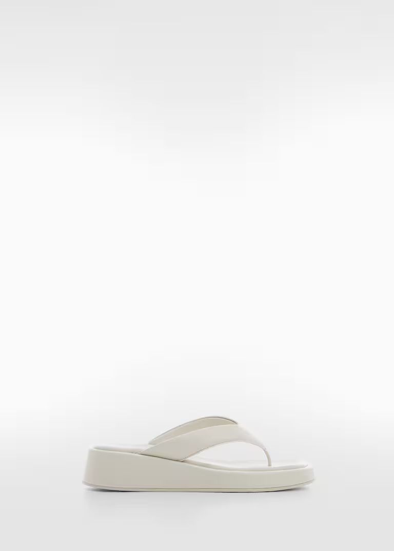 Platform strap sandals -  Women | Mango United Kingdom | MANGO (UK)