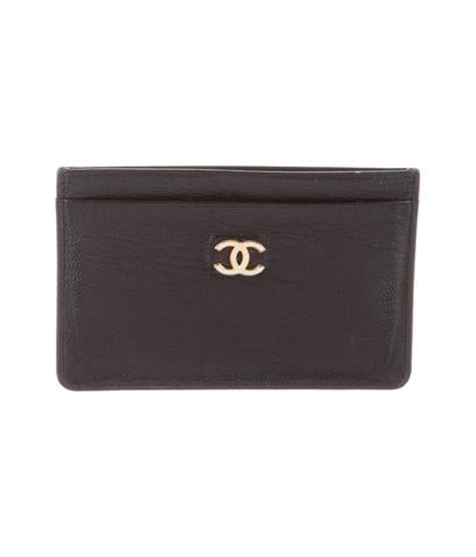 Chanel CC Card Holder Black Chanel CC Card Holder | The RealReal