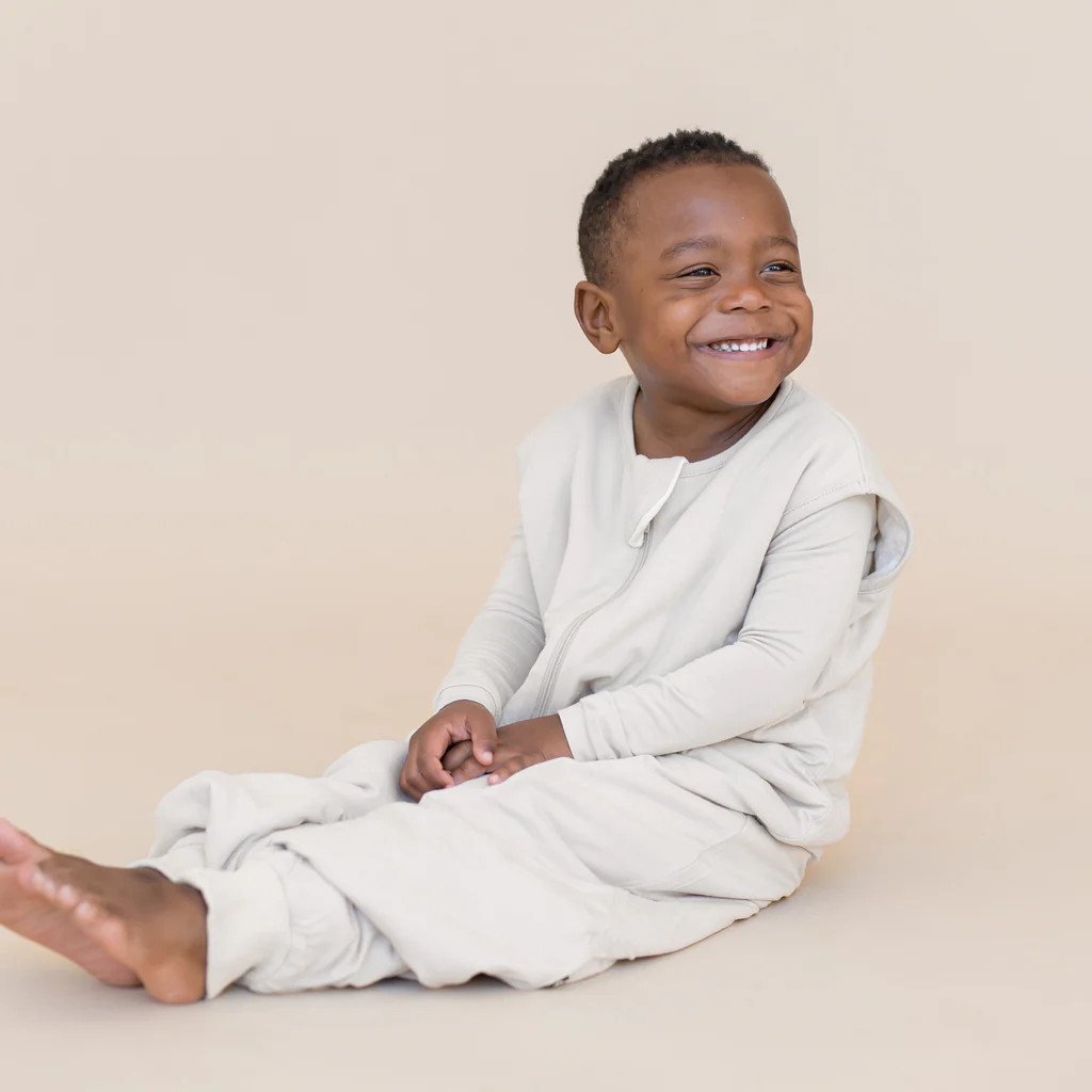 Sleep Bag Walker in Oat 1.0 | Kyte Baby