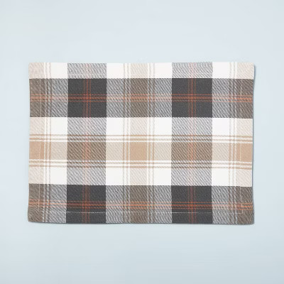 Fall Tartan Plaid Placemat - Hearth & Hand™ with Magnolia | Target