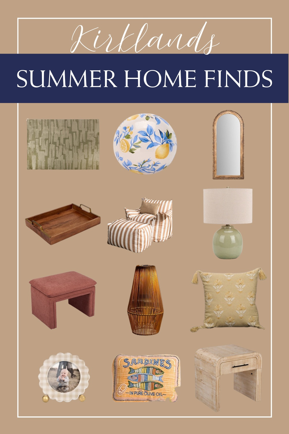 Check out these new and trending home finds from @Kirkland's to brighten up your summer spaces! ☀️🍉⛱️🌊🐚

#LTKSeasonal #LTKHome