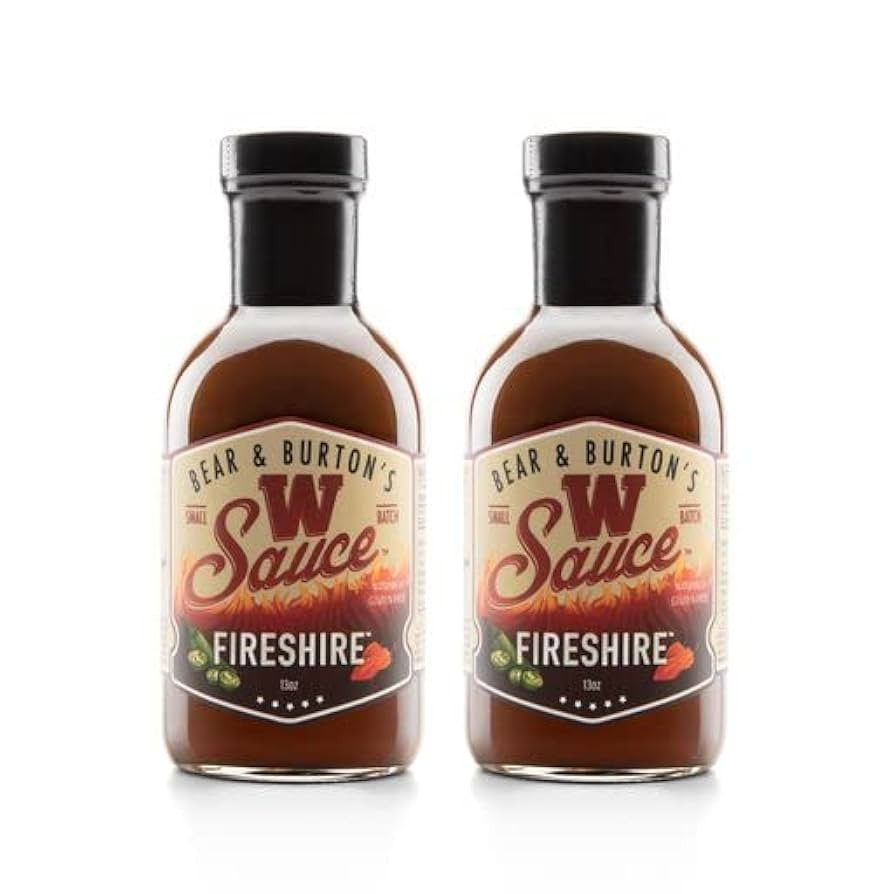 Bear and Burtons W Sauce Fireshire | Spicy Worcestershire Sauce for Bold Flavors | Perfect Steak ... | Amazon (US)