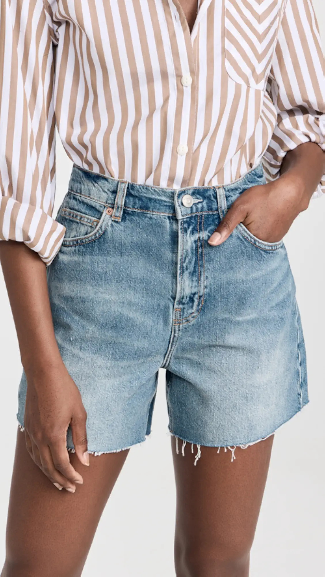 Wilder High Rise Relaxed Jean Shorts | Shopbop