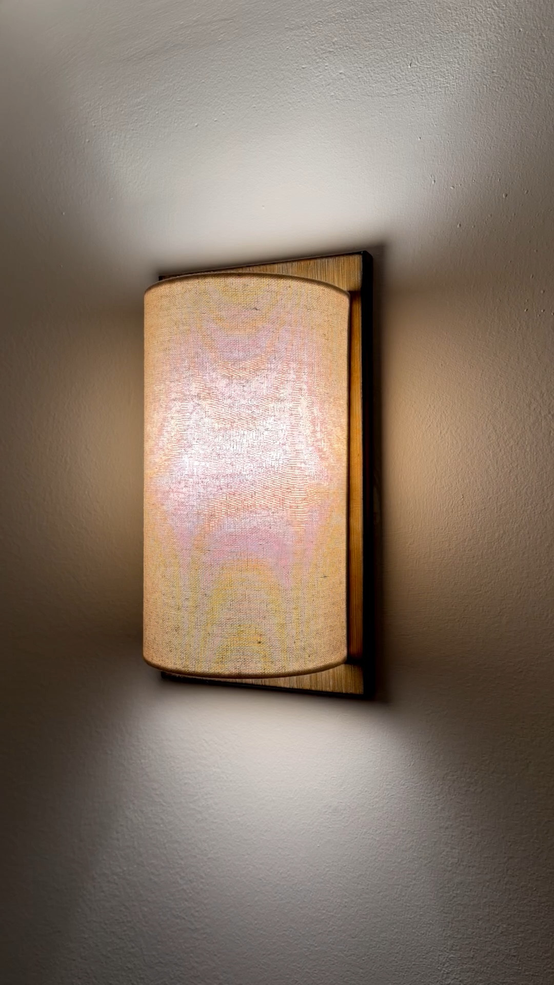 Grabbed these new sconces from @Wayfair and they give off the prettiest glow! They also are dimmable. We have three in our basement!