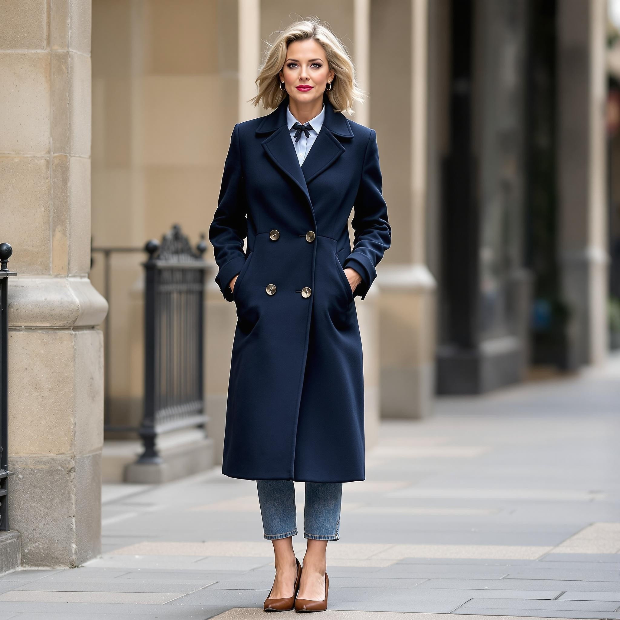 Tailored coat

#LTKSeasonal #LTKStyleTip #LTKOver40