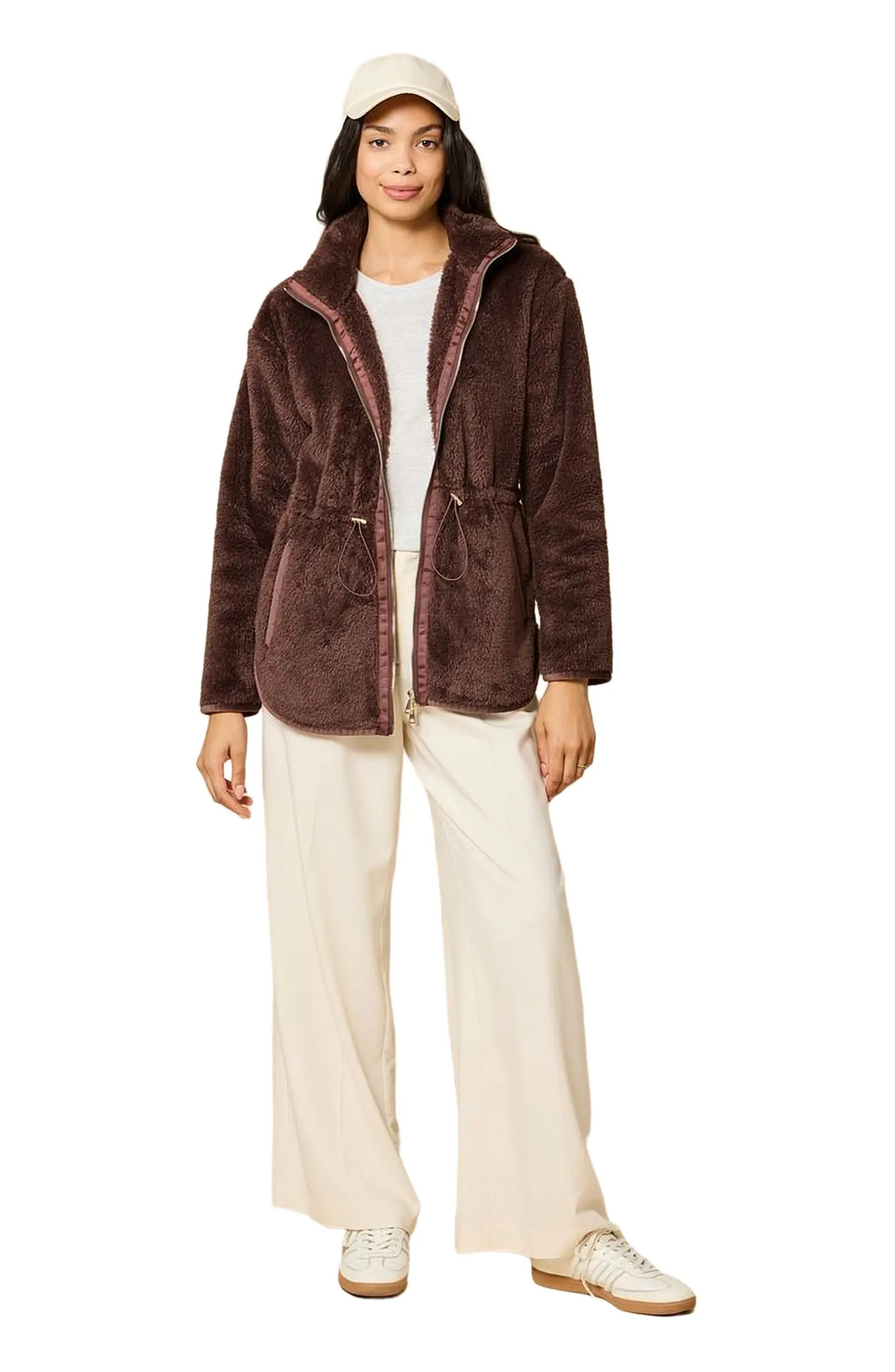 DreamPlush Two Way Zip Jacket | Nordstrom