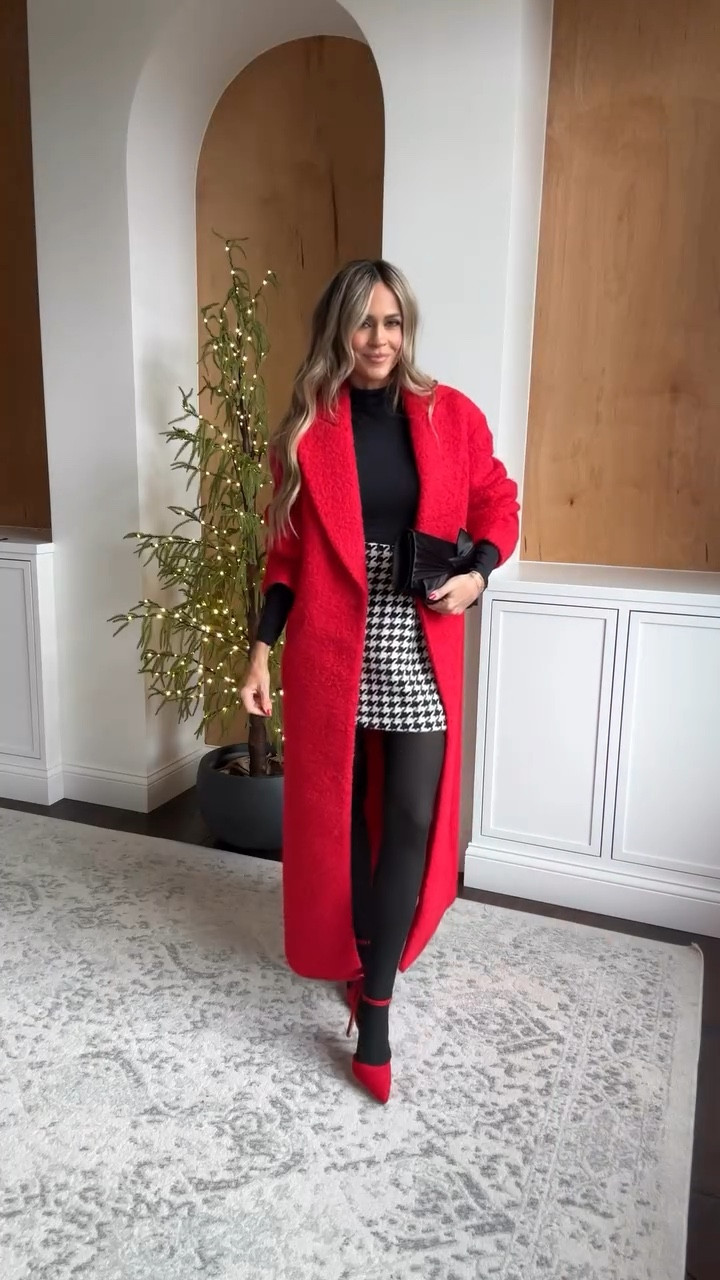 

A classic winter outfit idea perfect for holiday parties. Love the timeless combination of black red and white! Added fleece lined tights for warmth. Love the pops of red for a festive holiday outfit!

#holidayoutfitideas #winteroutfitinspo

#LTKFindsUnder50 #LTKPetite #LTKHoliday