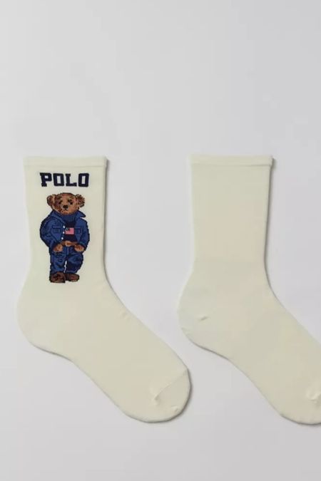 Polo bear socks 


#LTKstyletip #LTKSeasonal #LTKfindsunder50
