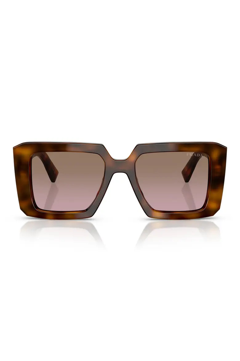 51mm Gradient Square Sunglasses (Women) | Nordstrom | Nordstrom