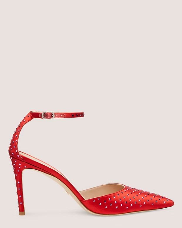 Stuart Shine 85 Strap Pump | Stuart Weitzman Outlet