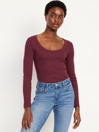 Snug Long-Sleeve T-Shirt | Old Navy (US)
