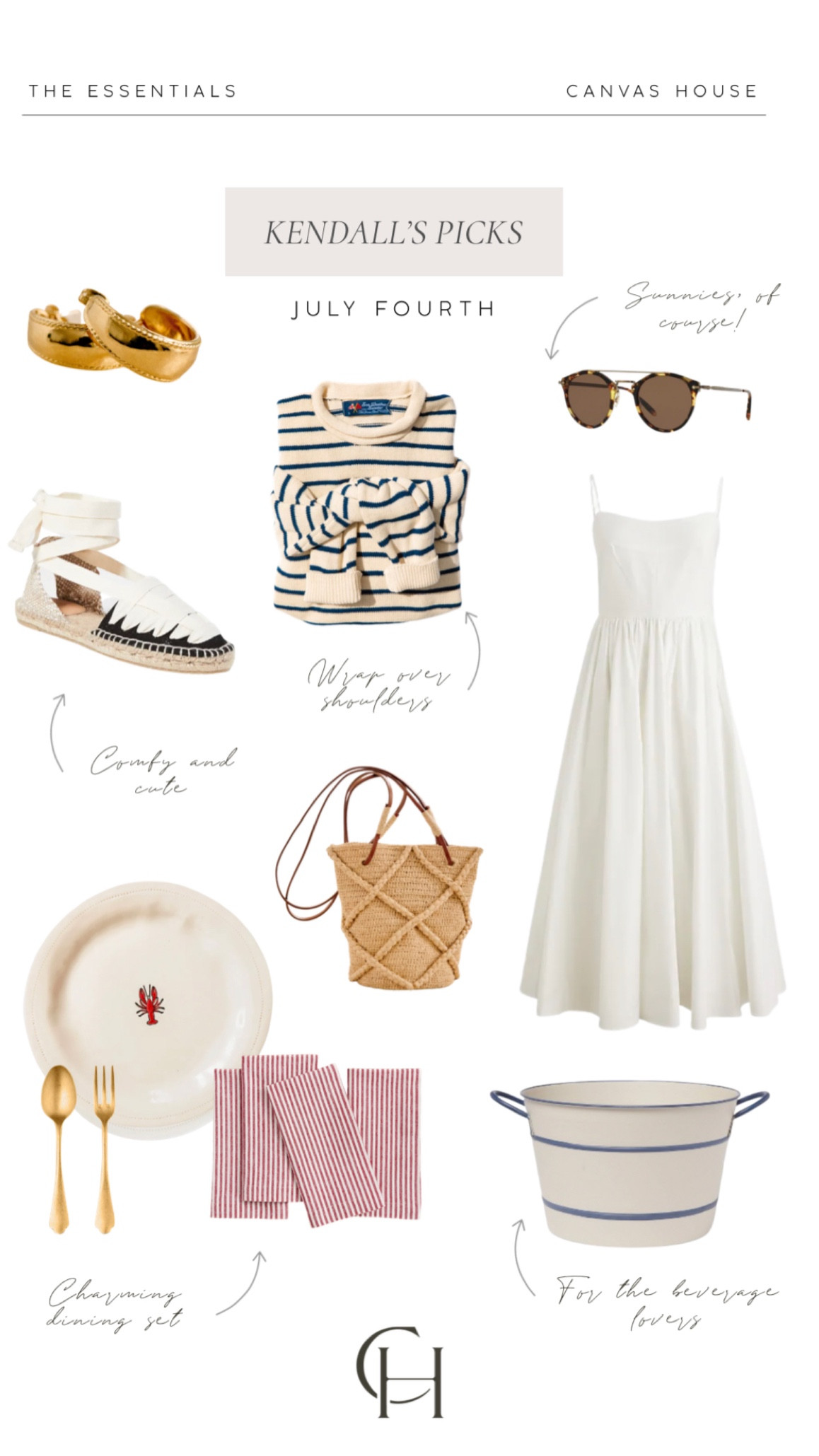 The essentials for the perfect Fourth of July BBQ🇺🇸