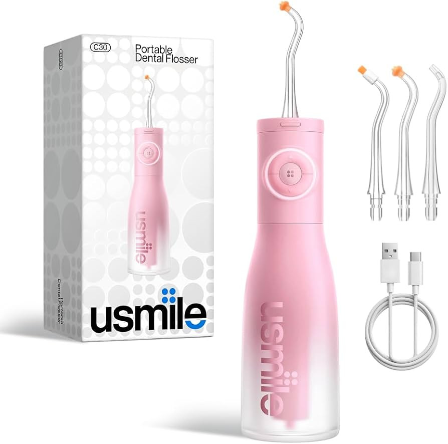 usmile C30 Cordless Water Flosser, 300ml Large Tank, 5 Modes | Amazon (UK)