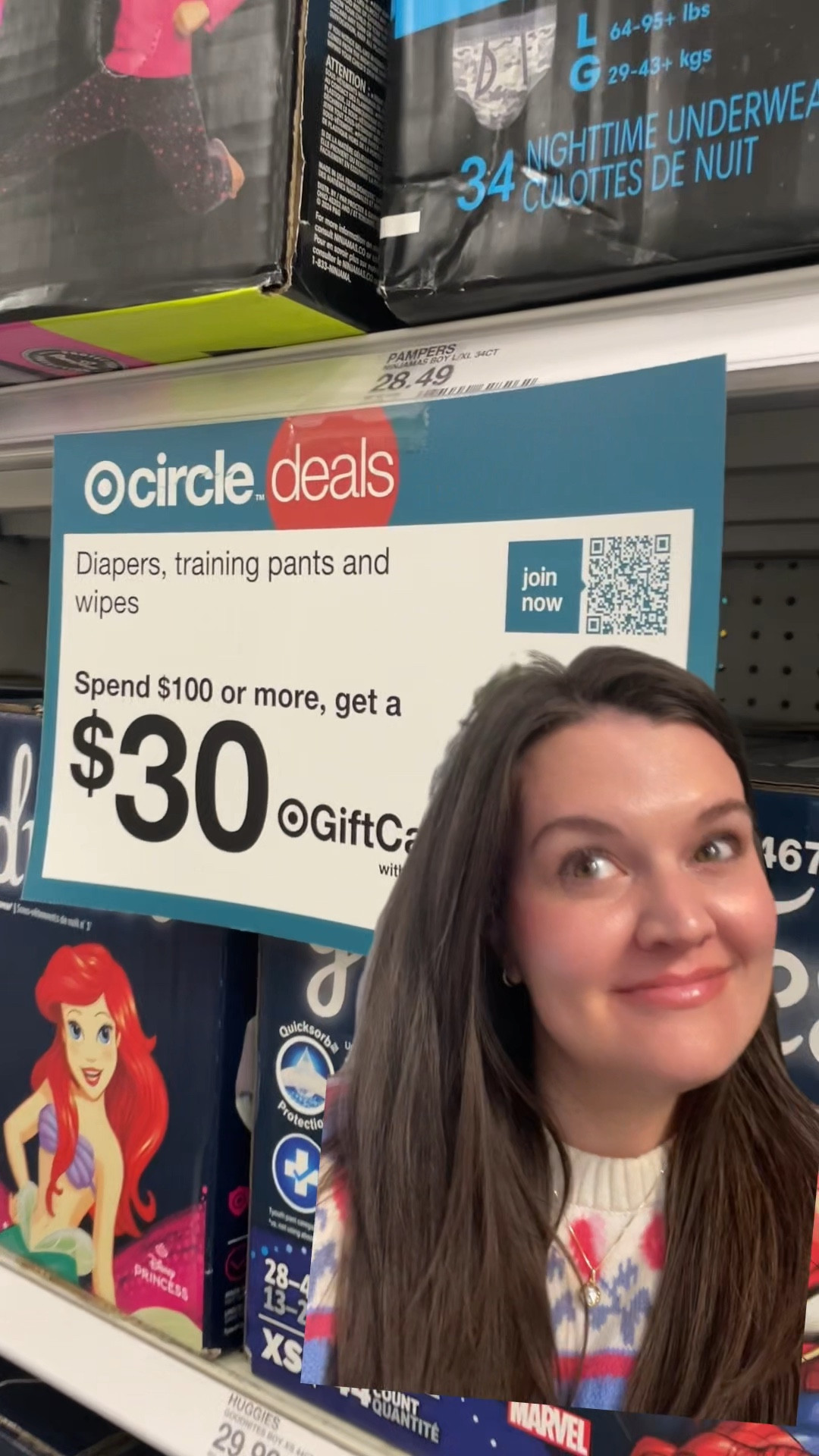 Target is having their biggest sale on diapers and wipes right now! Spend $100, get a $30 gift card. That's like a month of diapers for free! 

#LTKSaleAlert #LTKmomlife #LTKBaby