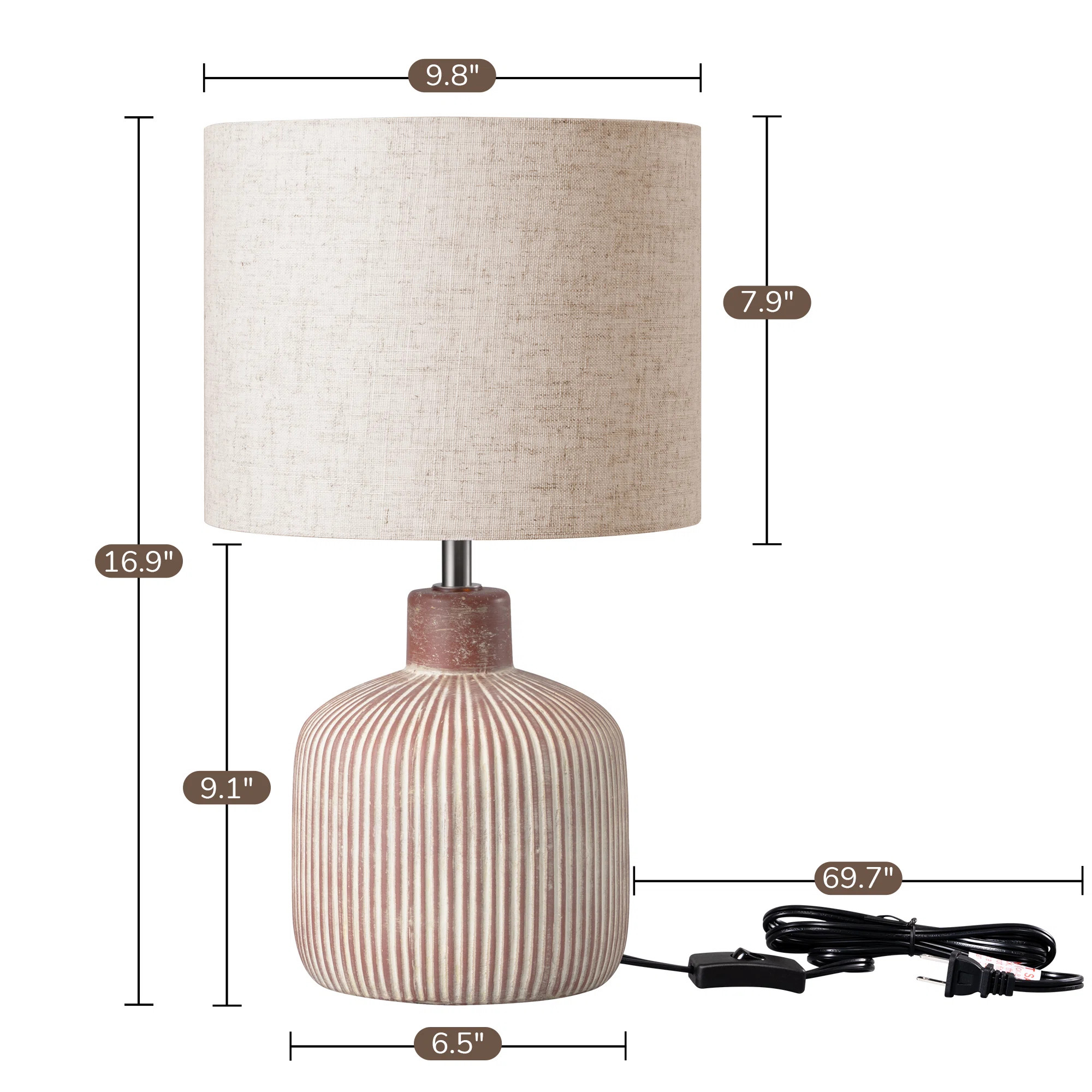 Cleofe Ceramic Table Lamp | Wayfair North America