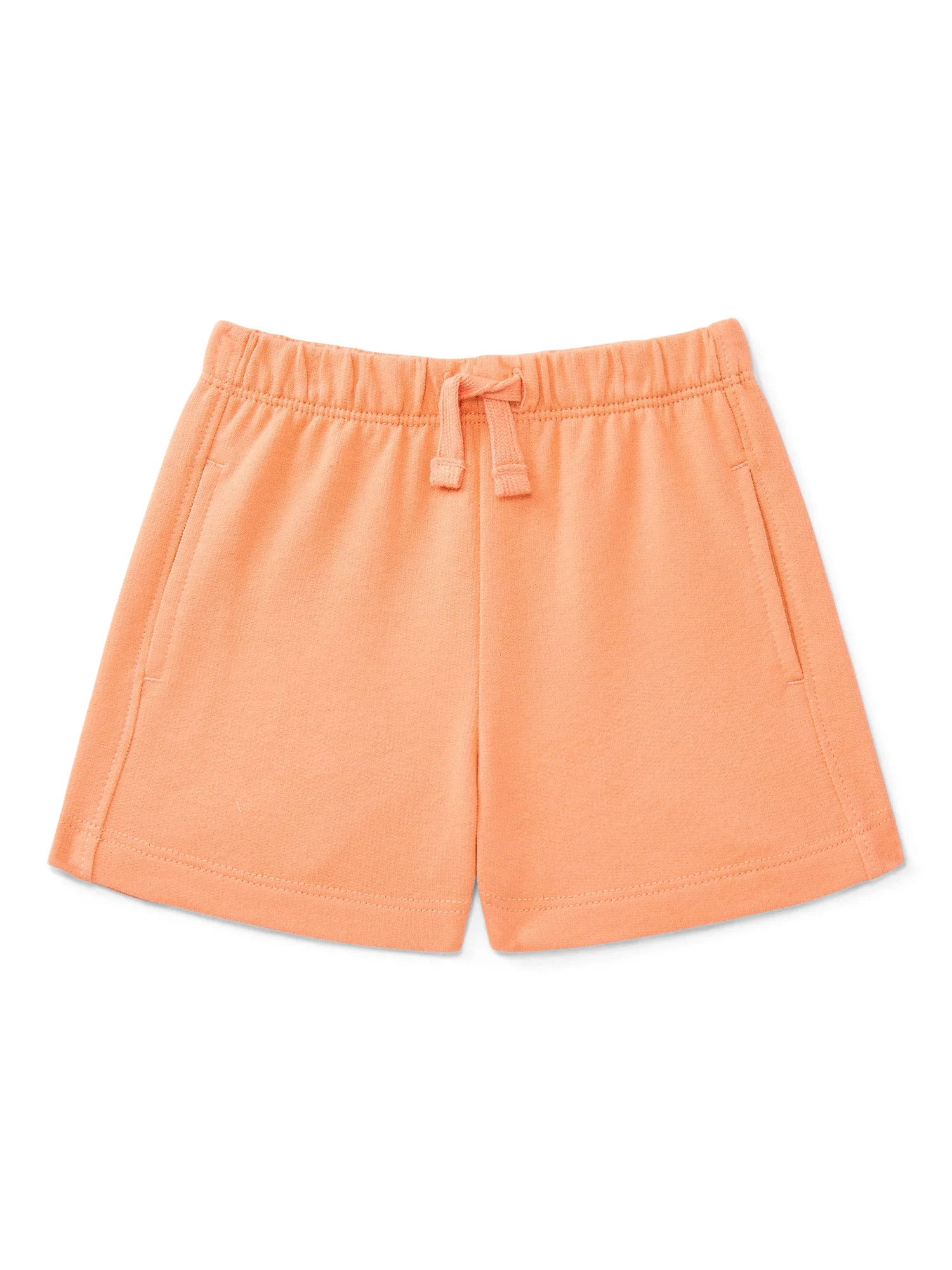 Wonder Nation Baby Boys French Terry Drawstring Shorts, Sizes 0M-24M | Walmart (US)