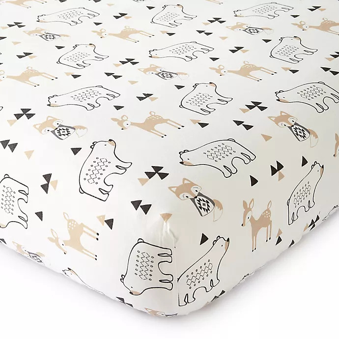 Levtex Baby® Bailey Fitted Crib Sheet | buybuy BABY