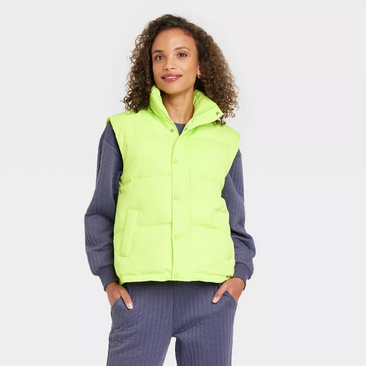 Women's Puffer Vest - A New Day™ | Target