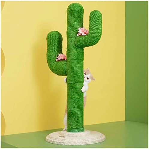 VETRESKA Cactus Cat Scratching Post, Tall Cactus Cat Scratcher with Natural Sisal Rope, Durable Vert | Amazon (US)