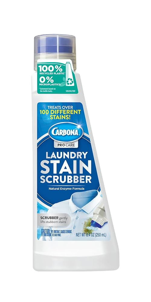 Carbona Laundry Stain Scrubber | Bio-Enzyme Stain Remover | Eliminates Fat, Oil, Blood, Milk, Fru... | Amazon (US)