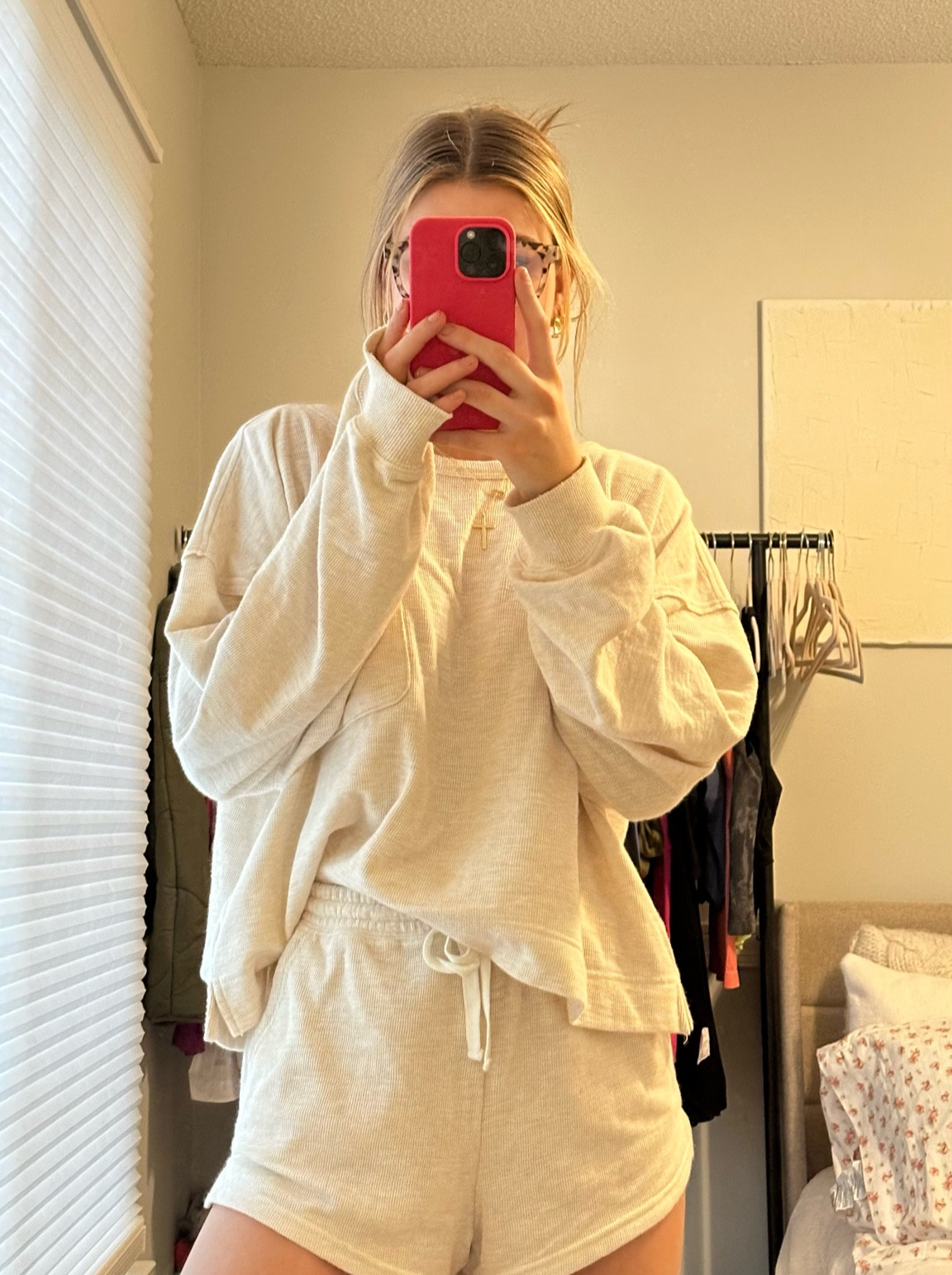 comfy cozy! 

wearing a large in top (oversized) 
wearing a medium in bottoms

#LTKhome #LTKfindsunder50 #LTKsalealert