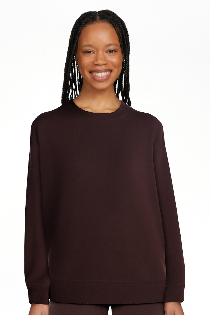 Athletic Works Women's and Women's Plus Fleece Sweatshirt with Long Sleeves, Sizes XS-4X | Walmart (US)