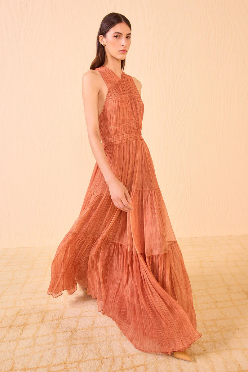 Freesia Gown - Saffron | Ulla Johnson