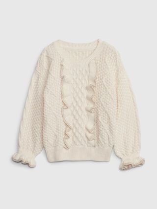Toddler Ruffle Sweater | Gap (US)