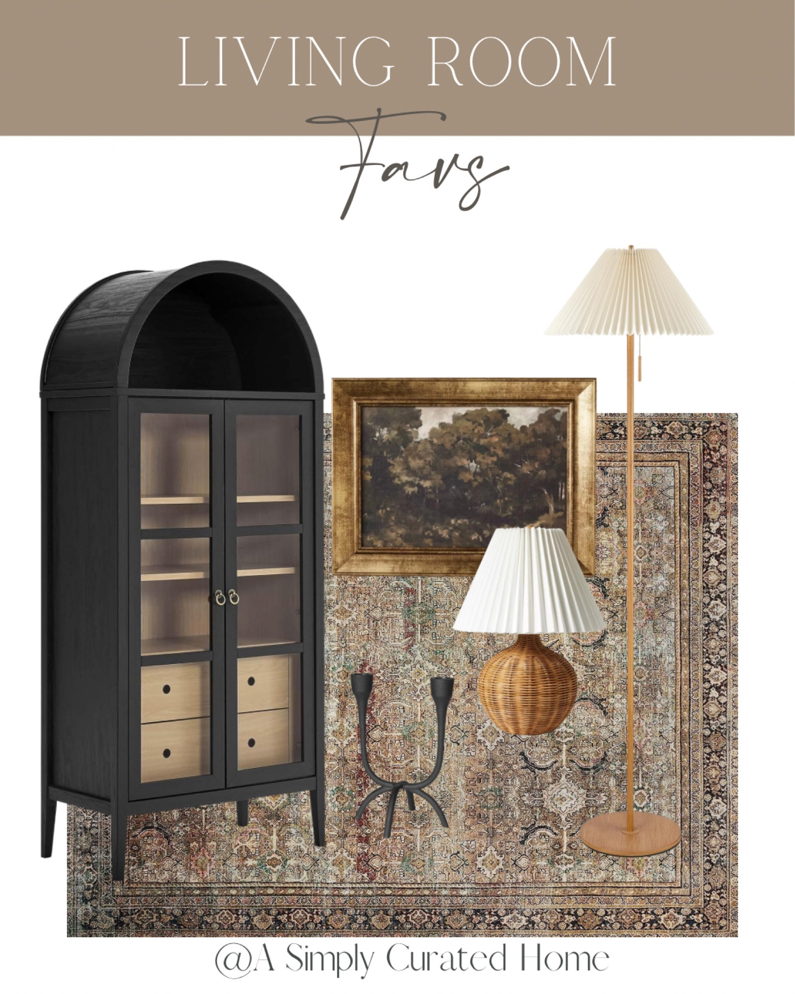 Living room favorites!! Black Arched cabinet, Amazon finds! 

#LTKfindsunder100 #LTKMostLoved #LTKhome