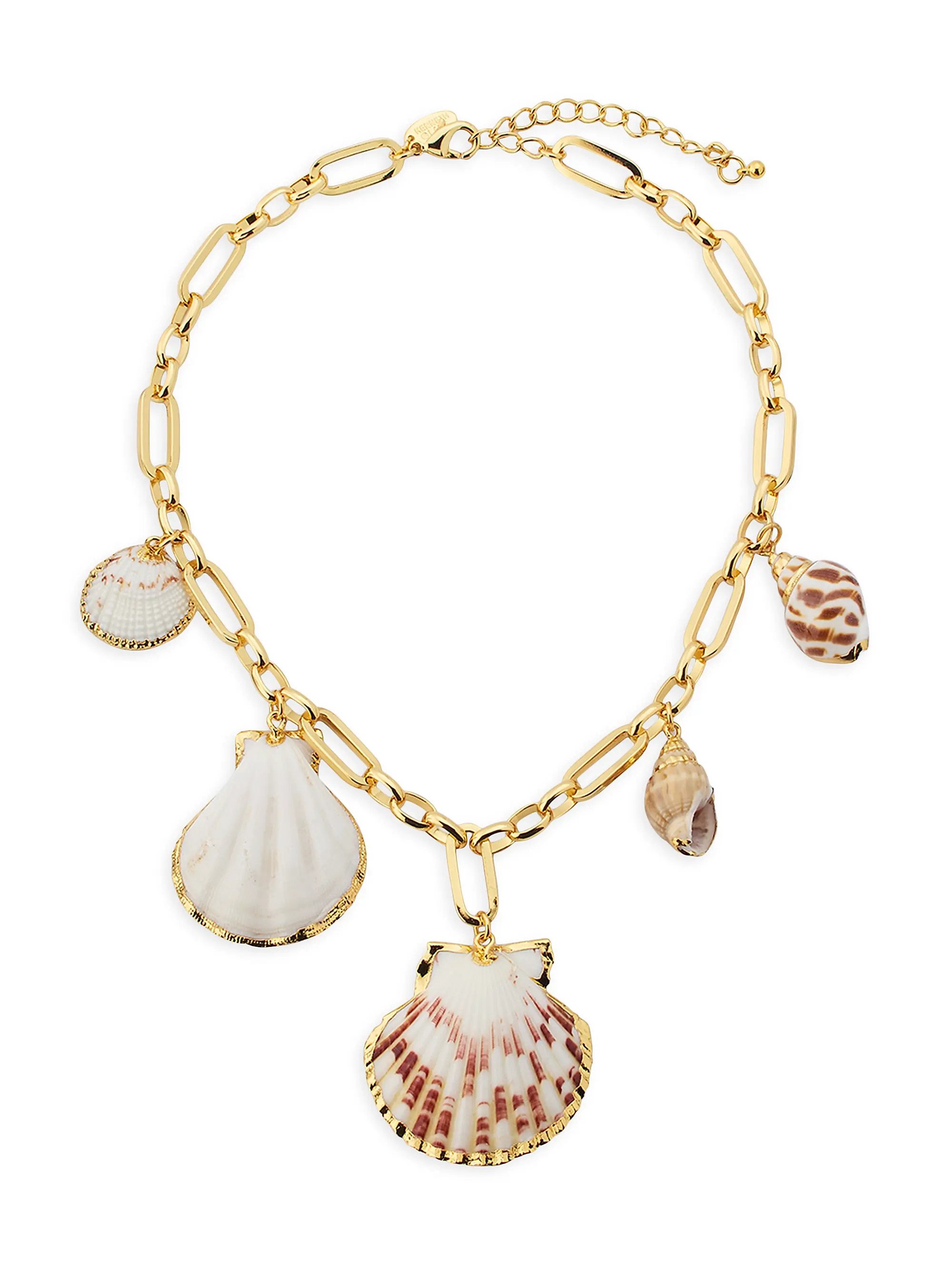 Goldtone Multi-Shell Charm Necklace | Saks Fifth Avenue