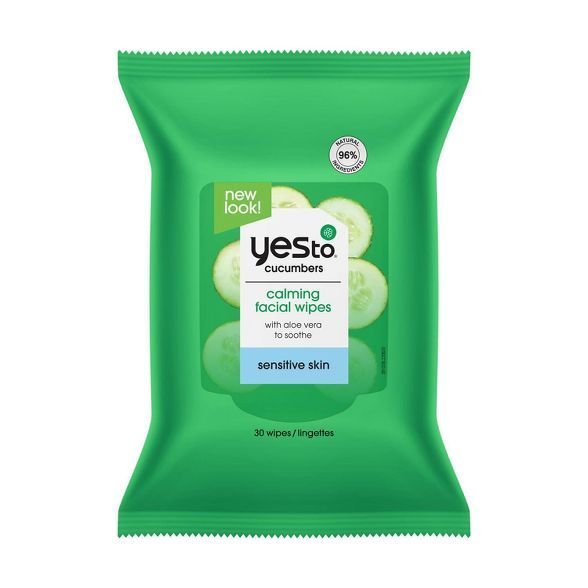 Yes to Cucumbers Hypoallergenic Facial Wipes - 30ct | Target