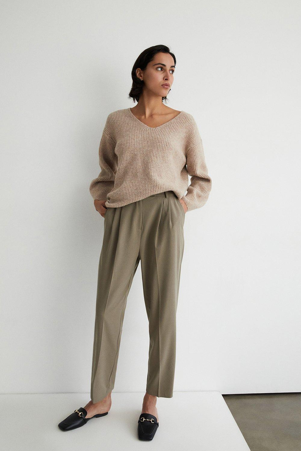 Relaxed Peg Trouser | Warehouse UK & IE