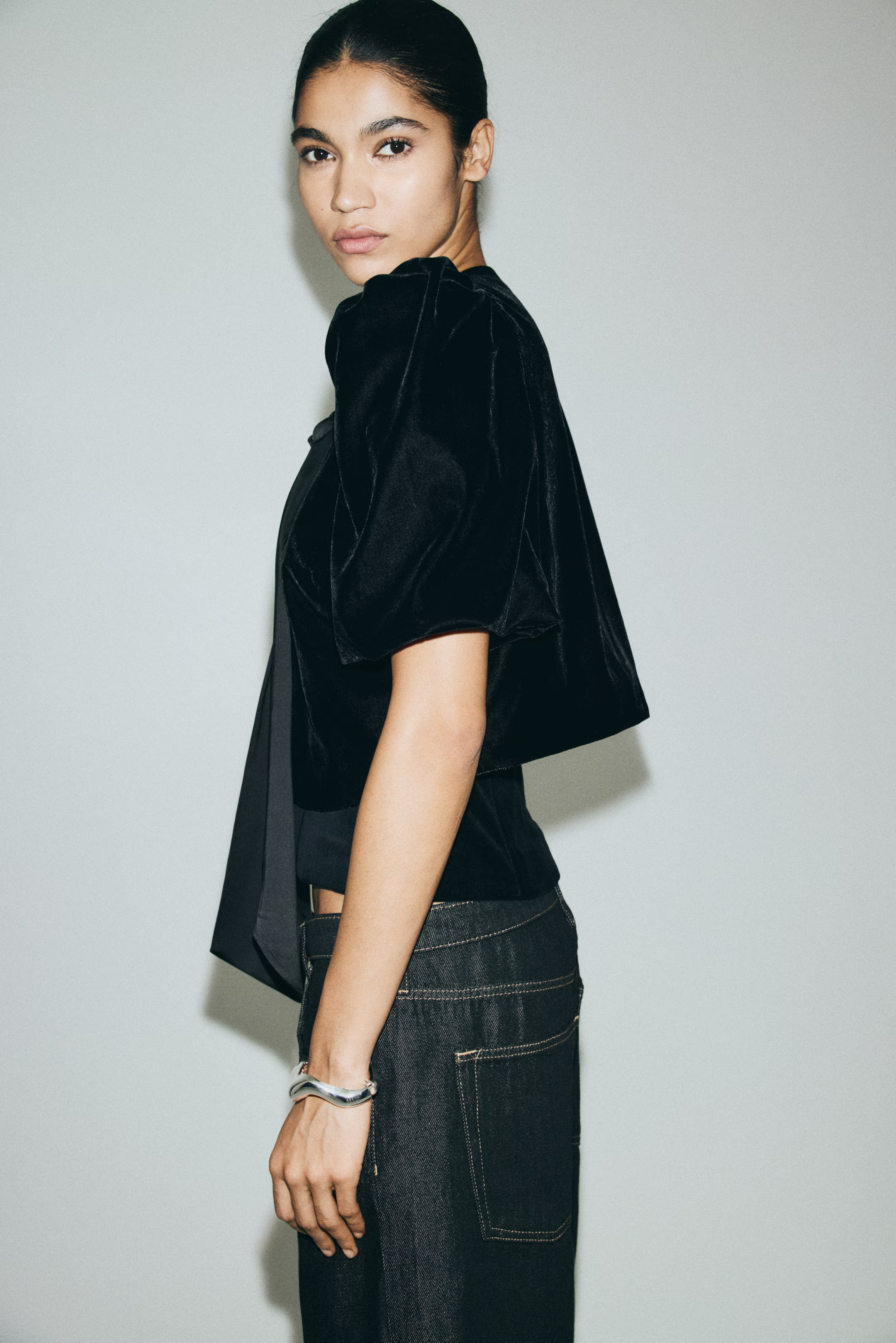 Puff-Sleeved Top | H&M (US + CA)