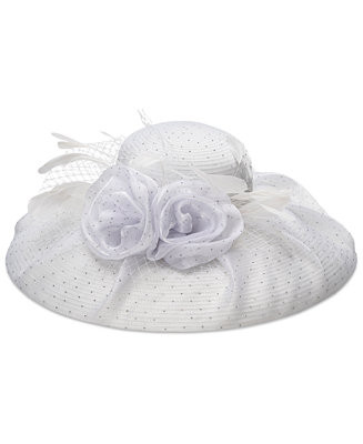 Shine Wide Brim Hat | Macy's