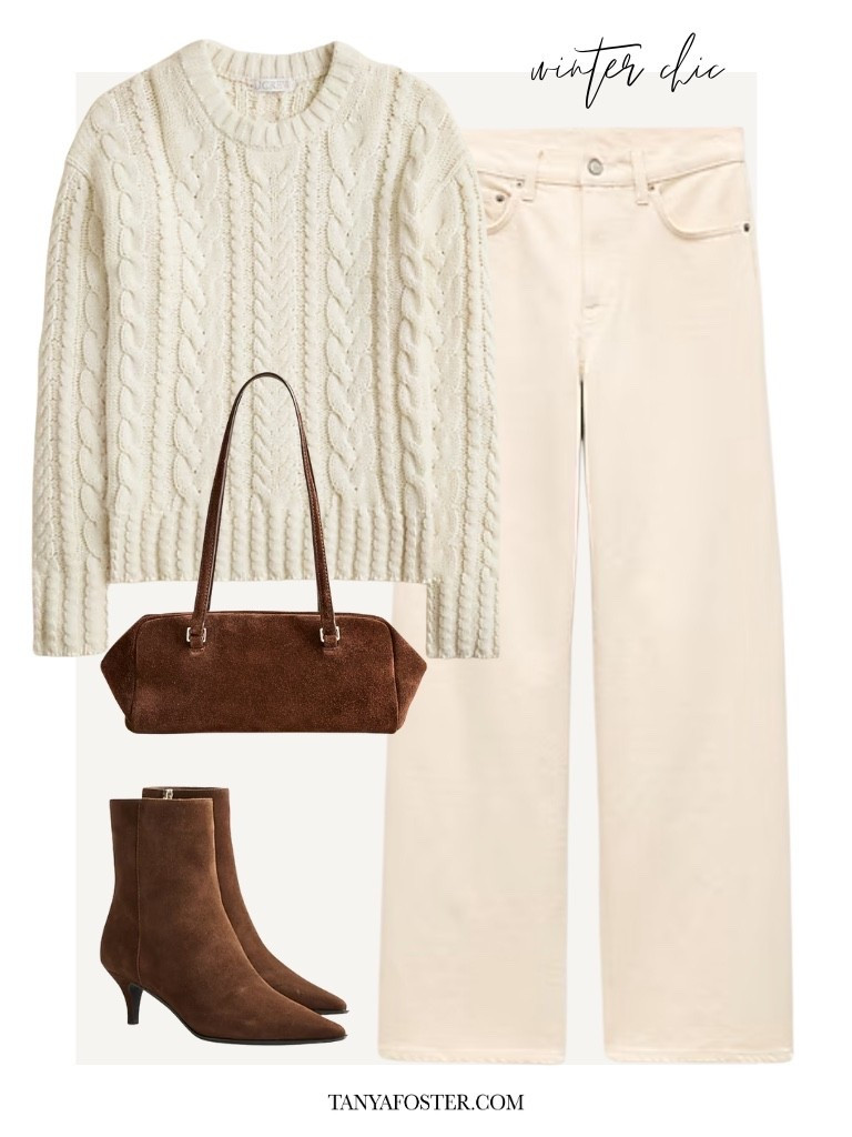 Gorgeous monochromatic winter look

#LTKSeasonal #LTKootd