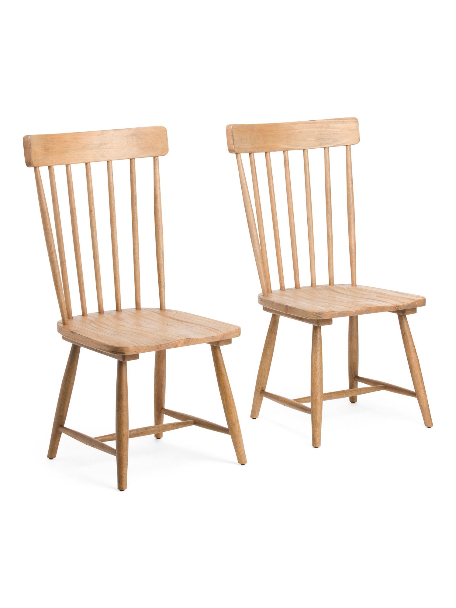 Set Of 2 Spindle Back Dining Chairs | TJ Maxx