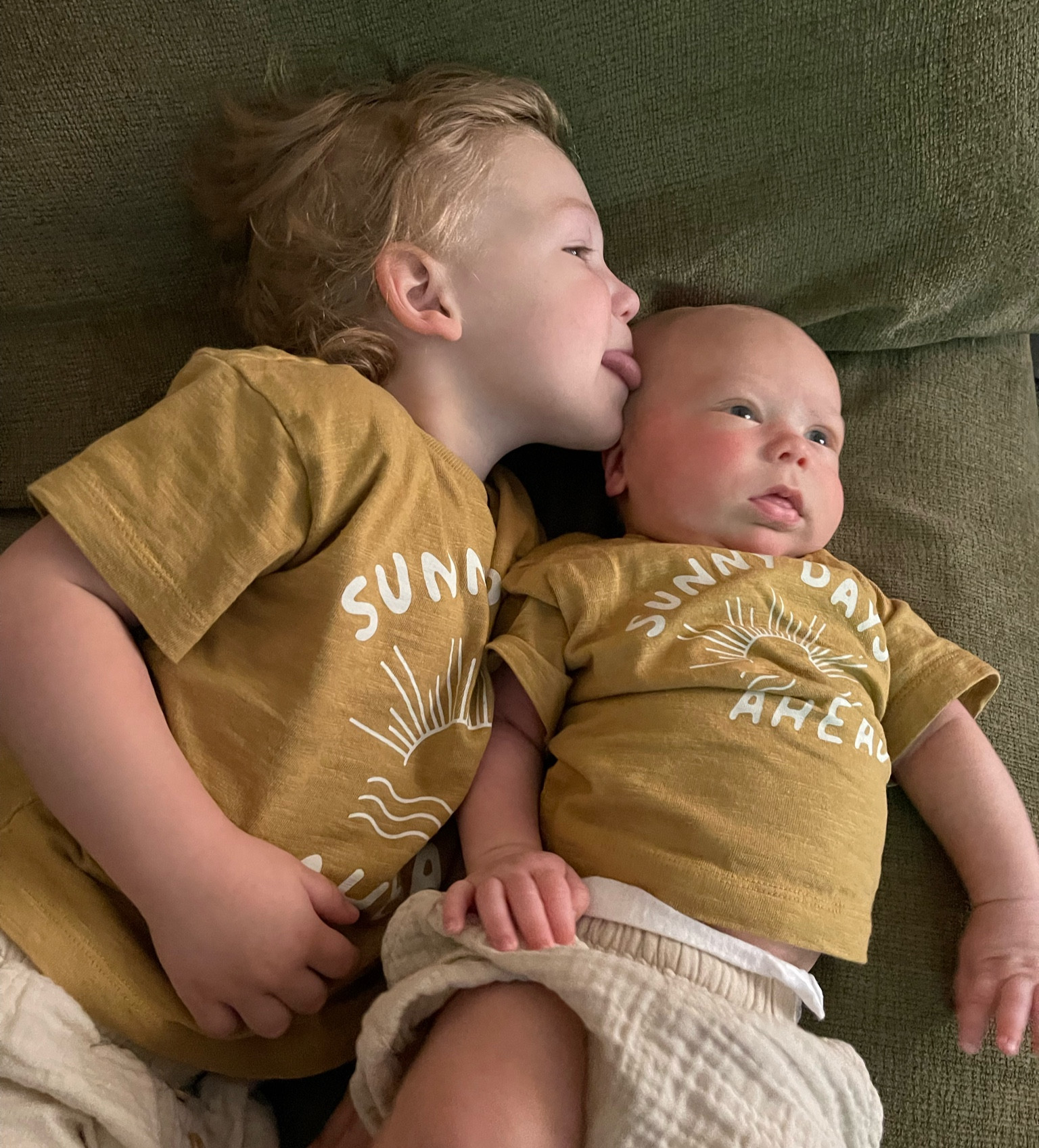 Brotherhood is a strange, strong bond 😅 #brothers #siblings #boys #toddlerboy #babyboy #bros #youngkids 

#LTKkids #LTKbaby #LTKfamily