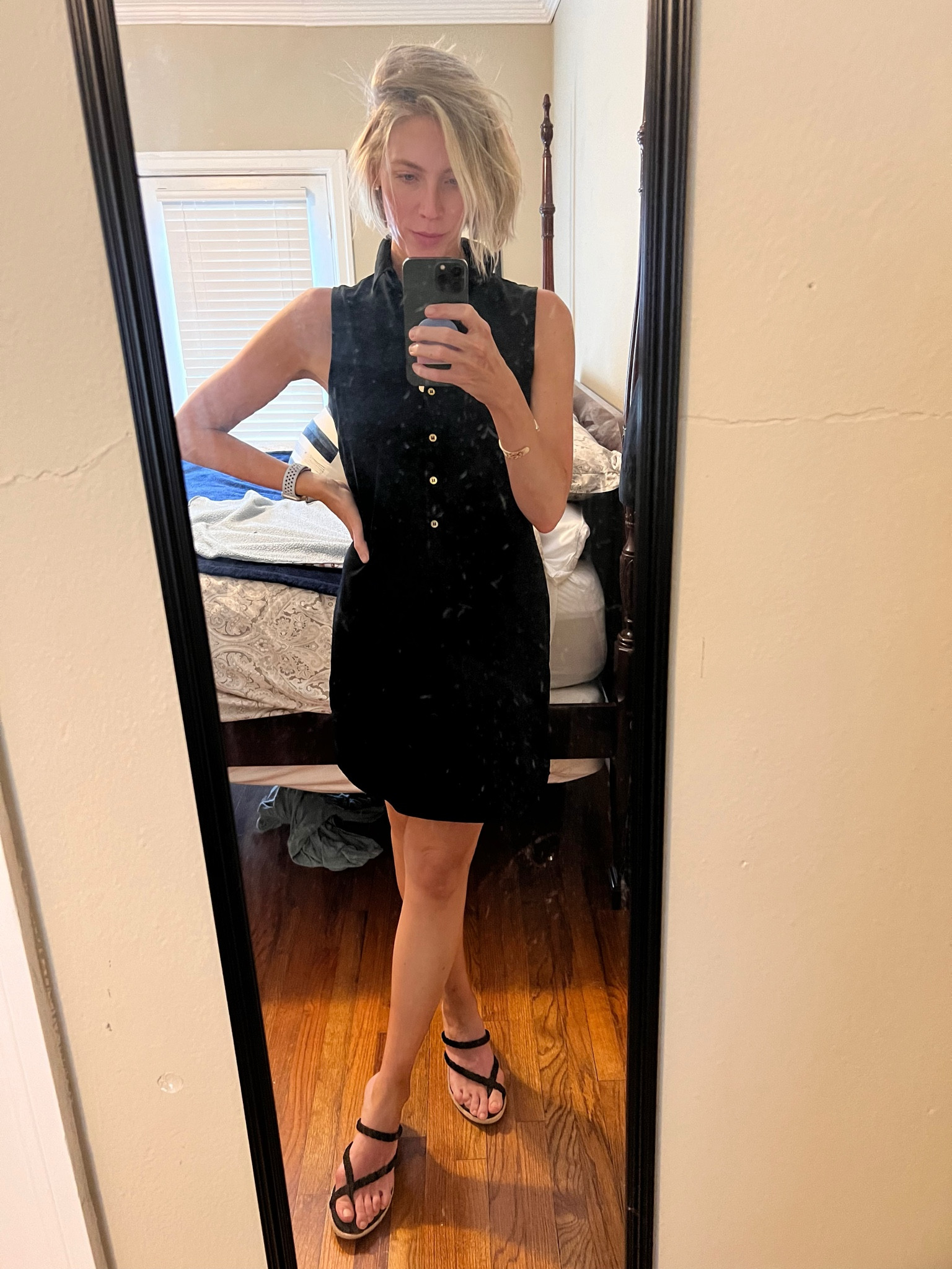 Work outfit for business casual office. Work wear for women over 40. Work dress for women. This pull on button front shirt dress is vintage from The Limited. Wearing a size small. It comes with a belt. I wore it without because cinching the waist on me made it slightly too short for the office. Pair with a blazer and loafers. Linking several similar options  

#LTKWorkwear #LTKFindsUnder50 #LTKOver40