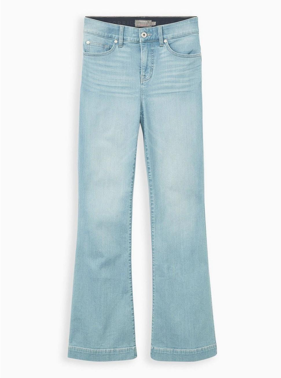 Bombshell Flare Premium Stretch High-Rise Jean | Torrid (US & Canada)