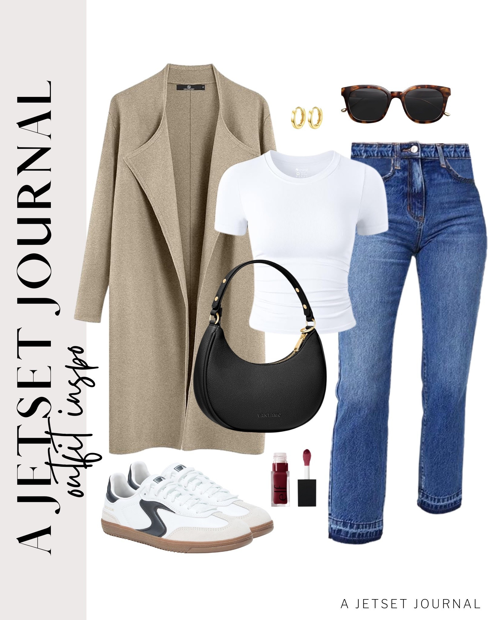 Casual outfit with an oversized cardigan, straight-leg jeans, and sneakers that’s easy to wear every day.
basic white shirt, leather tote bag, lip oil, everyday fashion, fall outfit idea, casual look, vacation style, makeup must have, beauty favorite, functional bag, amazon fashion, affordable style

#LTKStyleTip #LTKU #LTKSeasonal