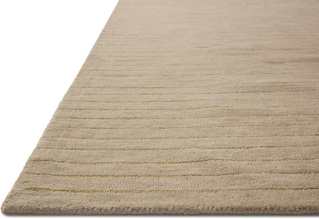 Loloi Chris Loves Julia Henry Collection HEY-01 Beige/Wheat 5'-0" x 7'-6", .50" Pile Height, Area... | Amazon (US)